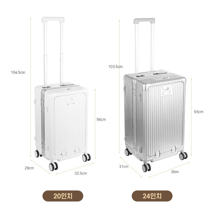 VERGIA AirScale Pro – valise à poids intégré & charge USB